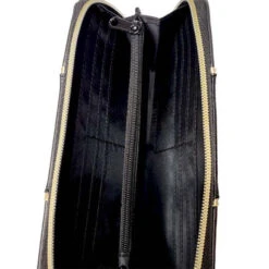 Nightmare Before Christmas Jack & Sally Metal Heart Striped Long Line Wallet -Cheap Men's T-Shirt Store 6f8u6y 17959.1662772268