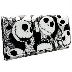 Nightmare Before Christmas Jack Skellington Long Line Wallet Purse-1