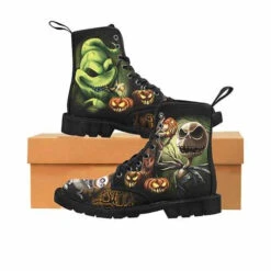 Nightmare Before Christmas Pumpkin King LADIES Martin Boots