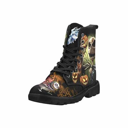 Nightmare Before Christmas Pumpkin King LADIES Martin Boots 7 Nightmare Before Christmas Pumpkin King LADIES Martin Boots - Image 5