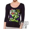 "You're A Mean One" Grinch Christmas - Ladies 3/4 Long Sleeve Tee 1 "You're A Mean One" Grinch Christmas - Ladies 3/4 Long Sleeve Tee -Cheap Men's T-Shirt Store grinchmeanlls 07528.1662740925