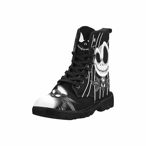 Jack Skellington Nightmare Before Christmas MENS Martin Boots 7 Jack Skellington Nightmare Before Christmas MENS Martin Boots - Image 5