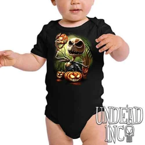 Nightmare Before Christmas Pumpkin King Jack - Infant Onesie Romper 3 Nightmare Before Christmas Pumpkin King Jack - Infant Onesie Romper