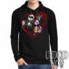 Nightmare Before Christmas Jack And Sally - Mens Long Sleeve Hooded Shirt -Cheap Men's T-Shirt Store jack sally heart mens 52546.1662702483