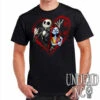 Nightmare Before Christmas Jack And Sally - Mens T Shirt -Cheap Men's T-Shirt Store jack sally mens 30959.1662688332