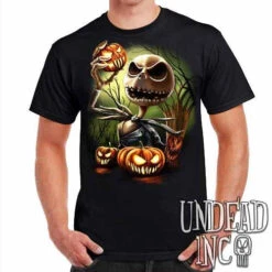 Nightmare Before Christmas Pumpkin King Jack - Mens T Shirt