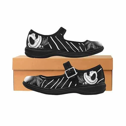 Nightmare Before Christmas Jack Skellington Women's Mary Jane Shoes 3 Nightmare Before Christmas Jack Skellington Women's Mary Jane Shoes