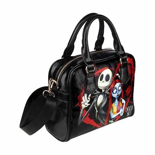 Undead Inc Nightmare Before Christmas Jack & Sally Shoulder / Hand Bag 5 Undead Inc Nightmare Before Christmas Jack & Sally Shoulder / Hand Bag - Image 3