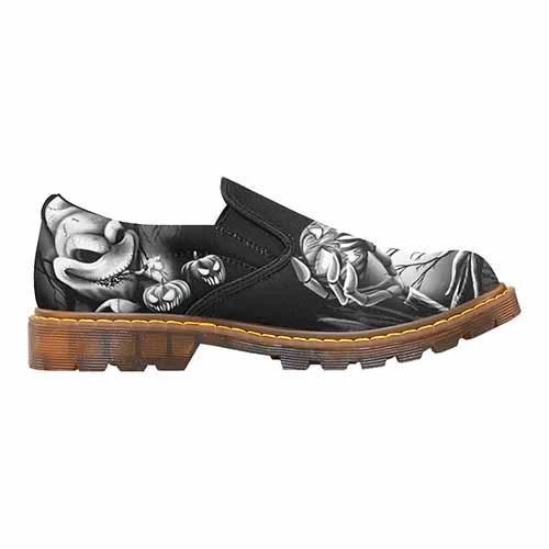 Nightmare Before Christmas Women's Martin Loafer Shoes 5 Nightmare Before Christmas Women's Martin Loafer Shoes - Image 3