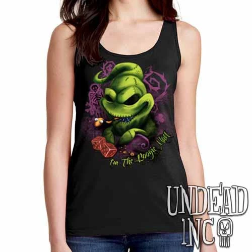 Nightmare Before Christmas Oogie Boogie - Ladies Singlet Tank 3 Nightmare Before Christmas Oogie Boogie - Ladies Singlet Tank