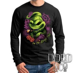 Nightmare Before Christmas Oogie Boogie - Mens Long Sleeve Tee
