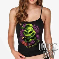 Nightmare Before Christmas Oogie Boogie - Petite Slim Fit Tank