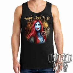 Simply Meant To Be Sally - Nightmare Before Christmas - Mens Tank Singlet