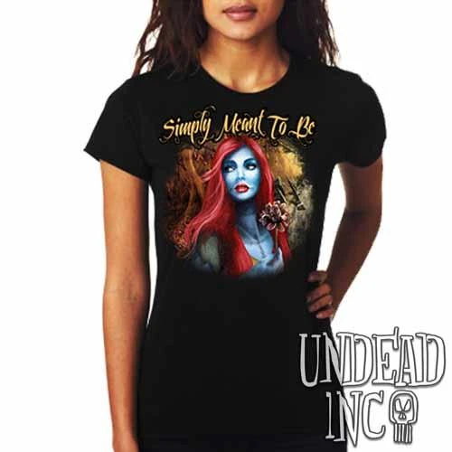 Simply Meant To Be Sally - Nightmare Before Christmas - Ladies T Shirt 3 Simply Meant To Be Sally - Nightmare Before Christmas - Ladies T Shirt
