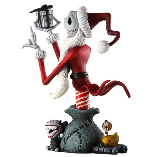 Nightmare Before Christmas Santa Jack Skellington Bust Limited Edition Bust Statue 4 Nightmare Before Christmas Santa Jack Skellington Bust Limited Edition Bust Statue - Image 2