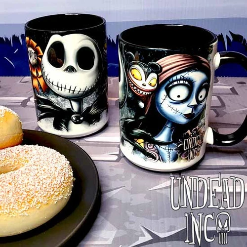 Nightmare Before Christmas Halloween Town Undead Inc Mug 5 Nightmare Before Christmas Halloween Town Undead Inc Mug - Image 3